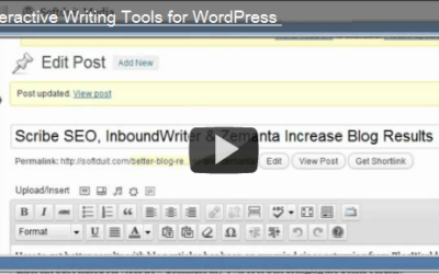 Scribe SEO, InboundWriter & Zemanta Increase Blog Results