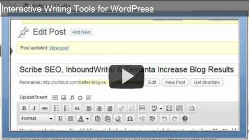 Scribe SEO, InboundWriter & Zemanta Increase Blog Results