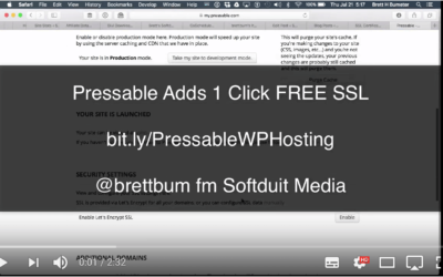 (VIDEO) Not just a free SSL certificate but free setup on your Pressable site too!