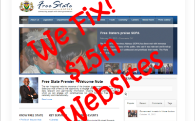 Over pay for a Broken Website?  This Government WordPress site cost $15m!