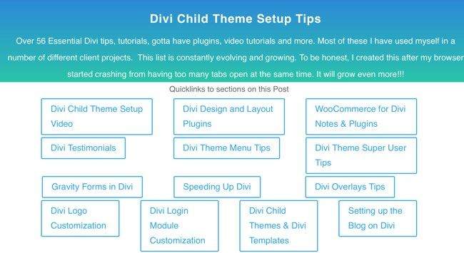 Find Essential Divi Theme Resources