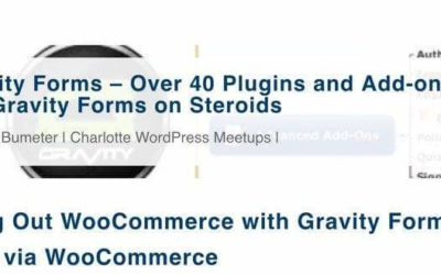 Gravity Forms – Over 40 Plugins and Add-ons to Put Gravity Forms on Steroids