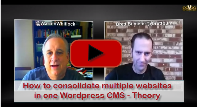 How to consolidate multiple websites in one WordPress CMS – Theory