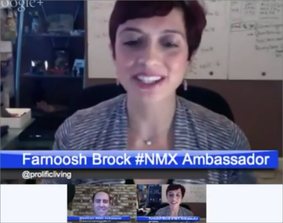 Maximizing BlogWorld Experience with Farnoosh Brock and Brett Bumeter New Media Expo Ambassadors