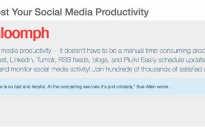 Scheduling Social Media w SocialOomph