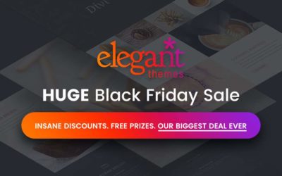 Get Divi Theme #BlackFriday or all Elegant Themes 25% OFF