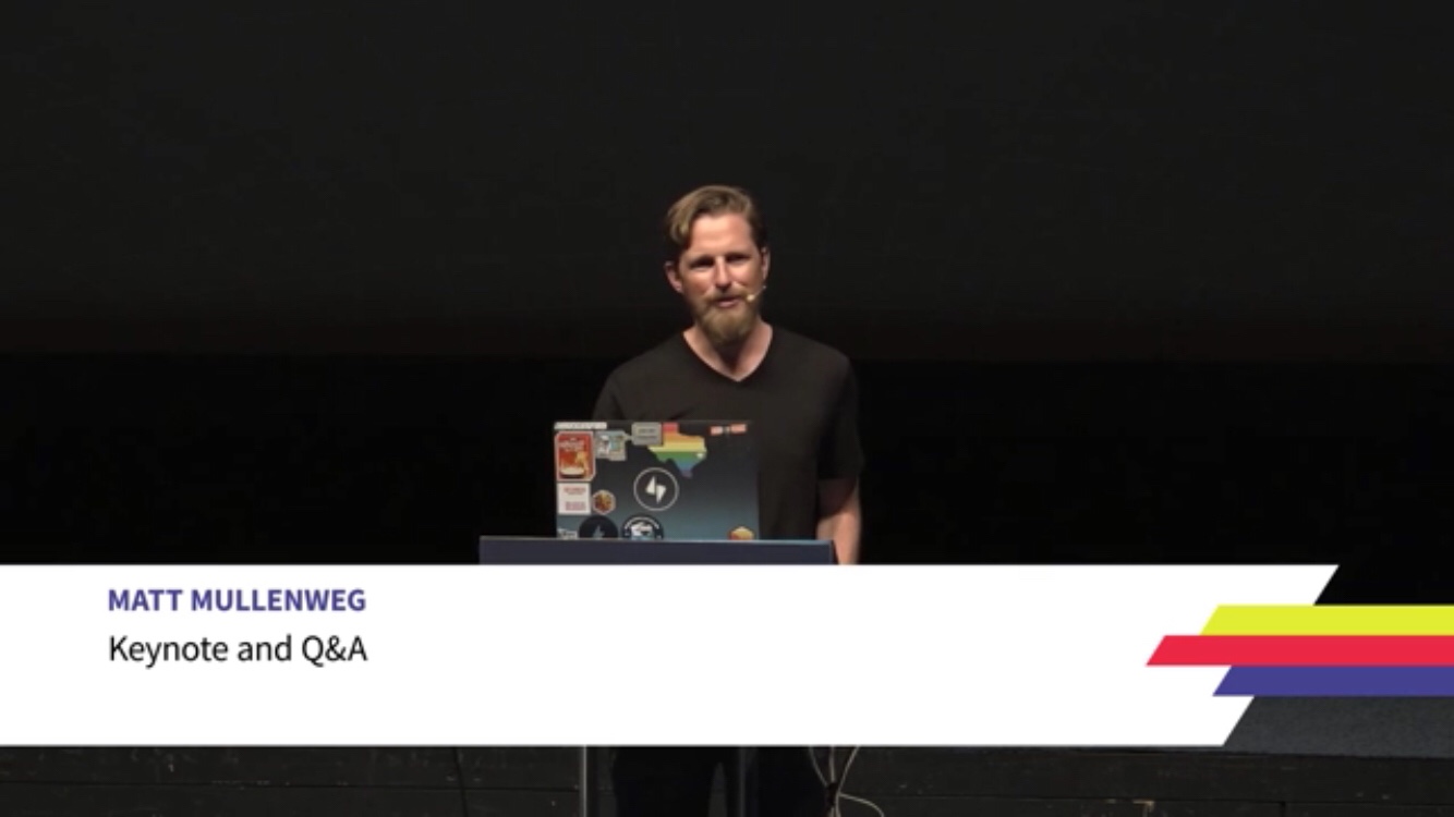 VIDEO Matt Mullenweg: A Summertime Update – Keynote -Gutenberg | WordPress.tv