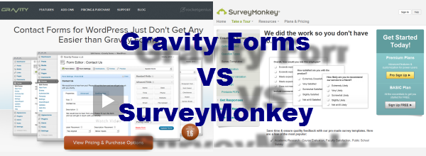 Gravity Forms vs Survey Monkey