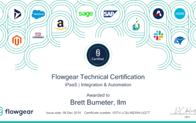 Completed Flowgear Certification