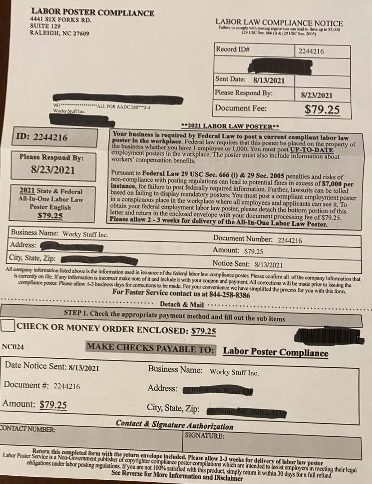 Labor Poster Compliance Scam-1